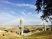 Cable stayed bridge project in Morocco